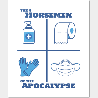 4 Horsemen of the Apocalypse Posters and Art